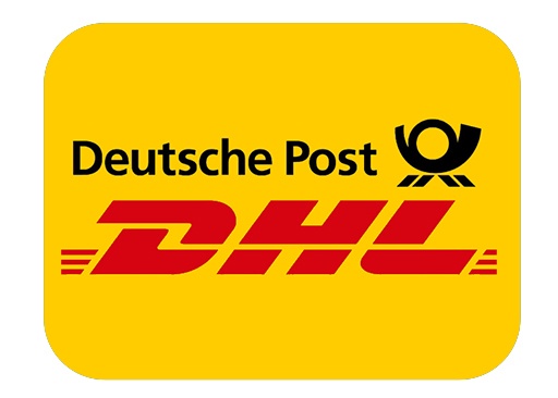 Wir versenden mit DHL