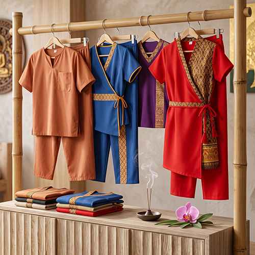 Massage Bekleidung aus Thailand